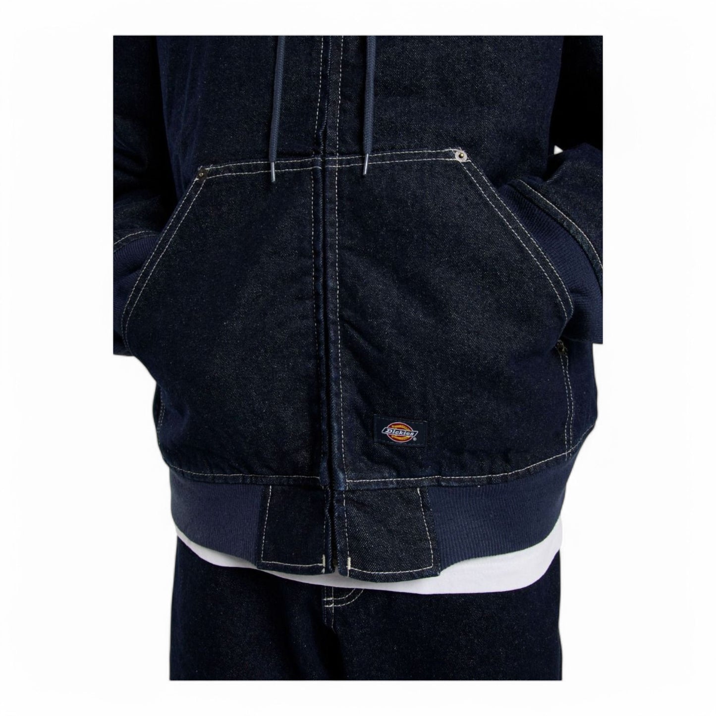 DICKIES HOODED DENIM JACKET