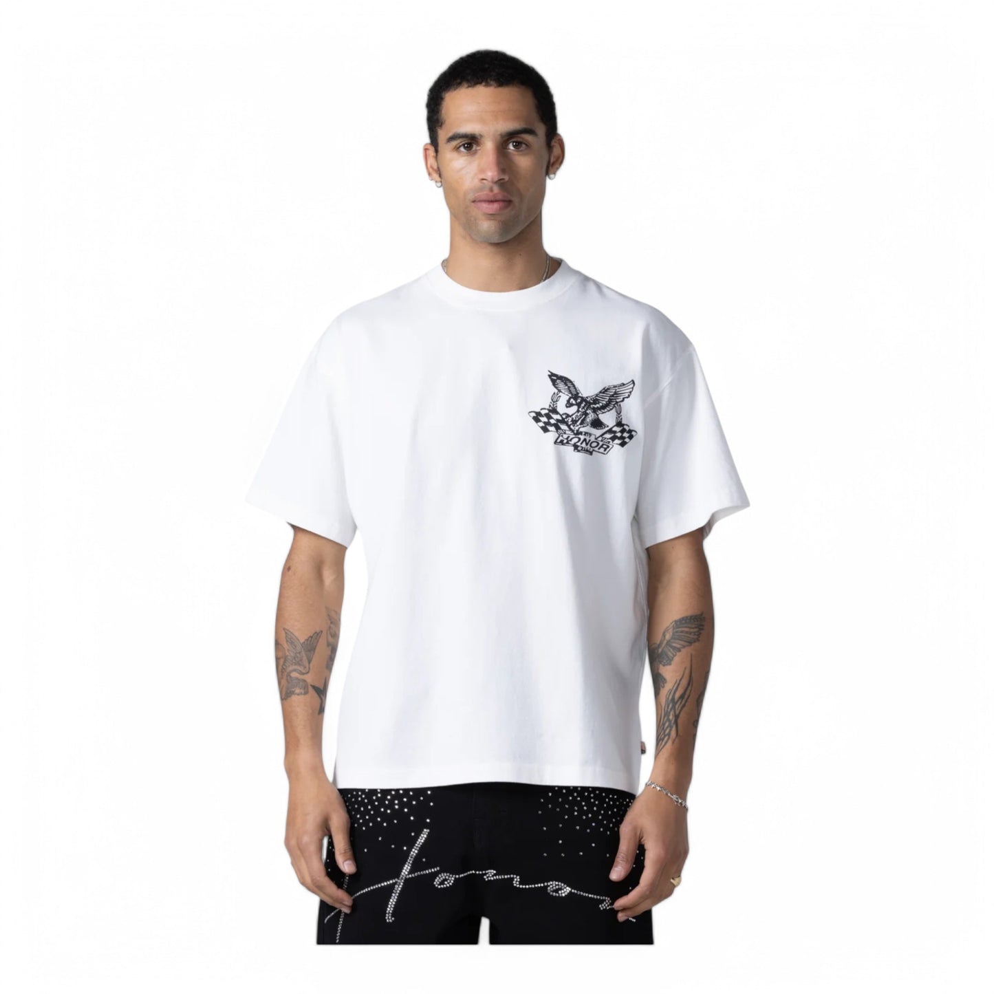 HONOR THE GIFT VINTAGE OIL TEE