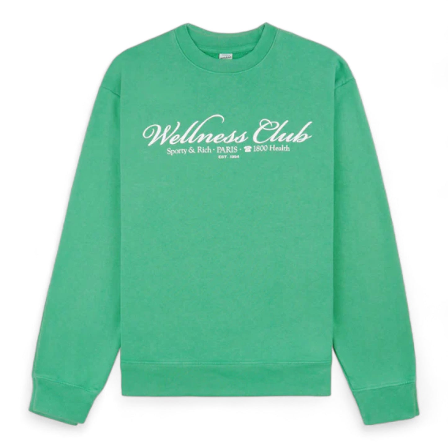SPORTY & RICH 1800 HEALTH CREWNECK