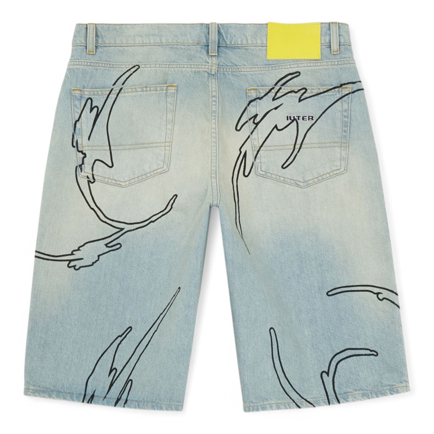IUTER LEGACY BAGGY DENIM SHORTS