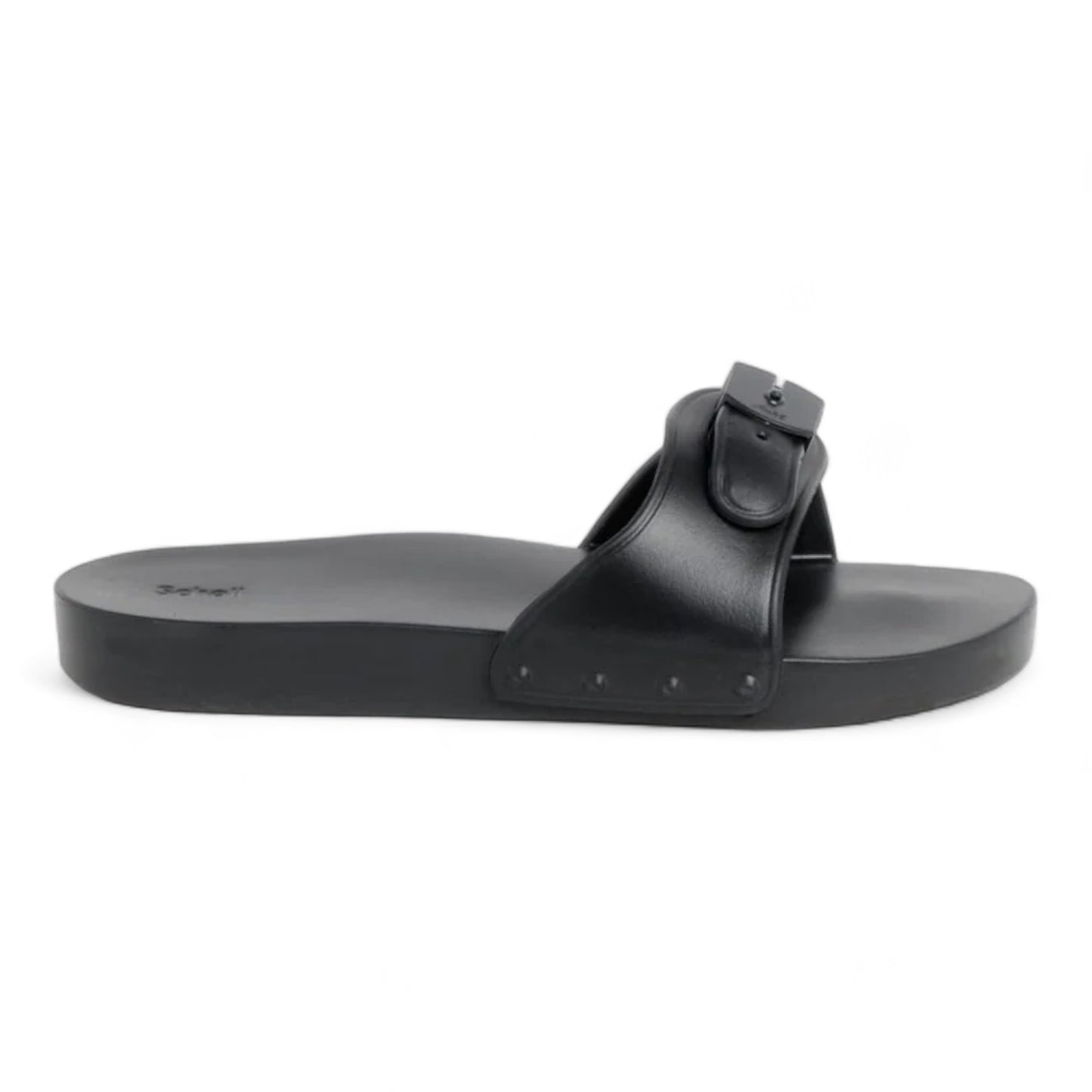 SCHOLL MULES BLACK PESCURA FLAT AQUA