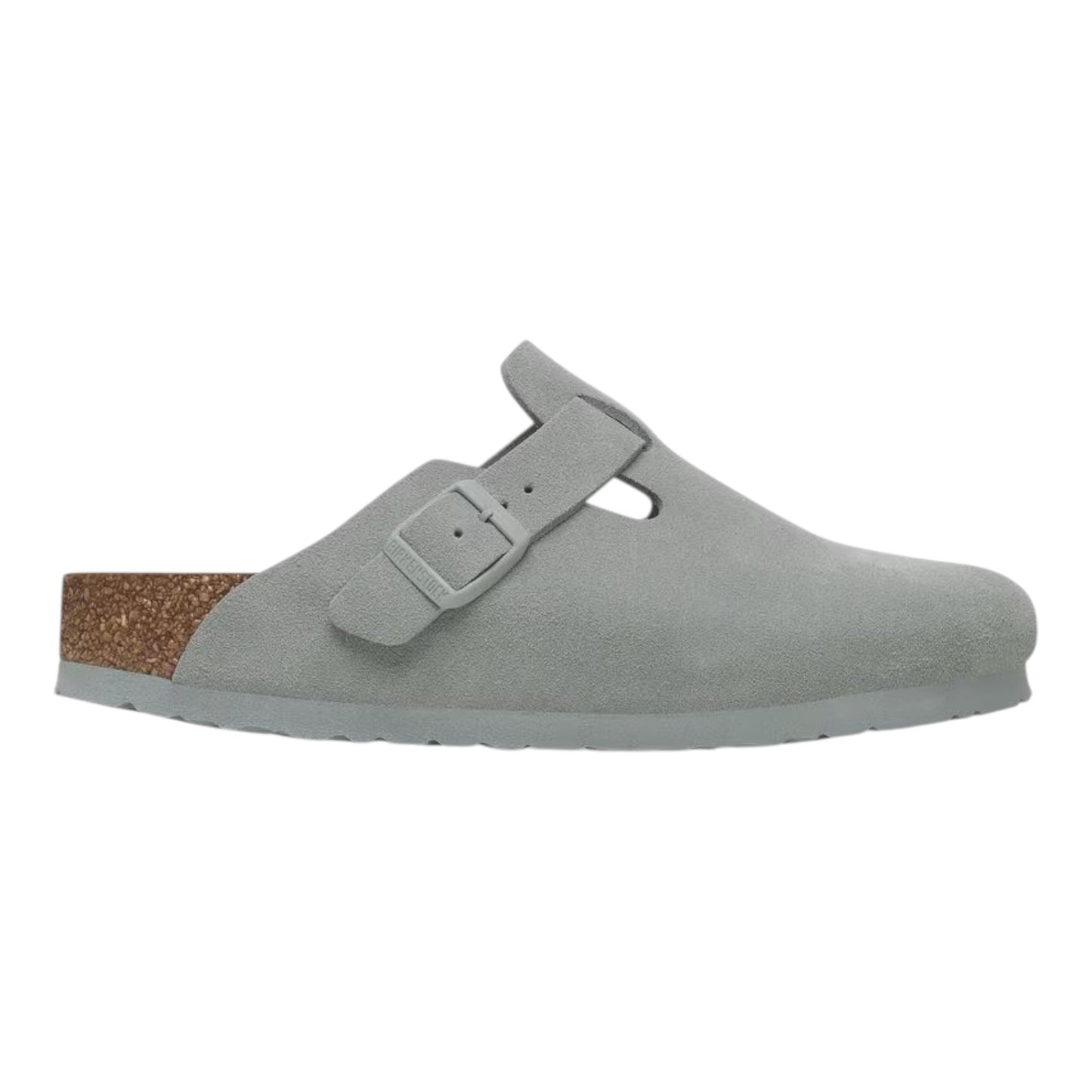 BIRKENSTOCK BOSTON SUEDE PURE SAGE