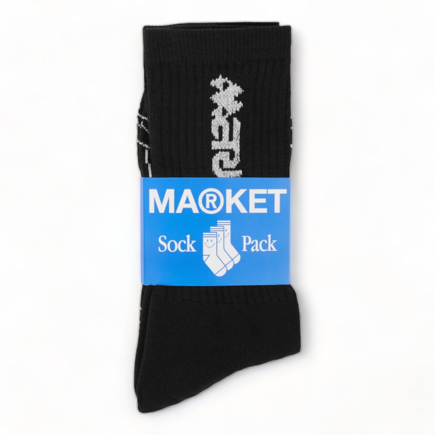 MARKET NEW FUTURE JACQUARDED SOCKS