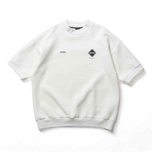 F.C REAL BRISTOL TECH SWEAT S/S TEAM CREWNECK BAGGY TOP
