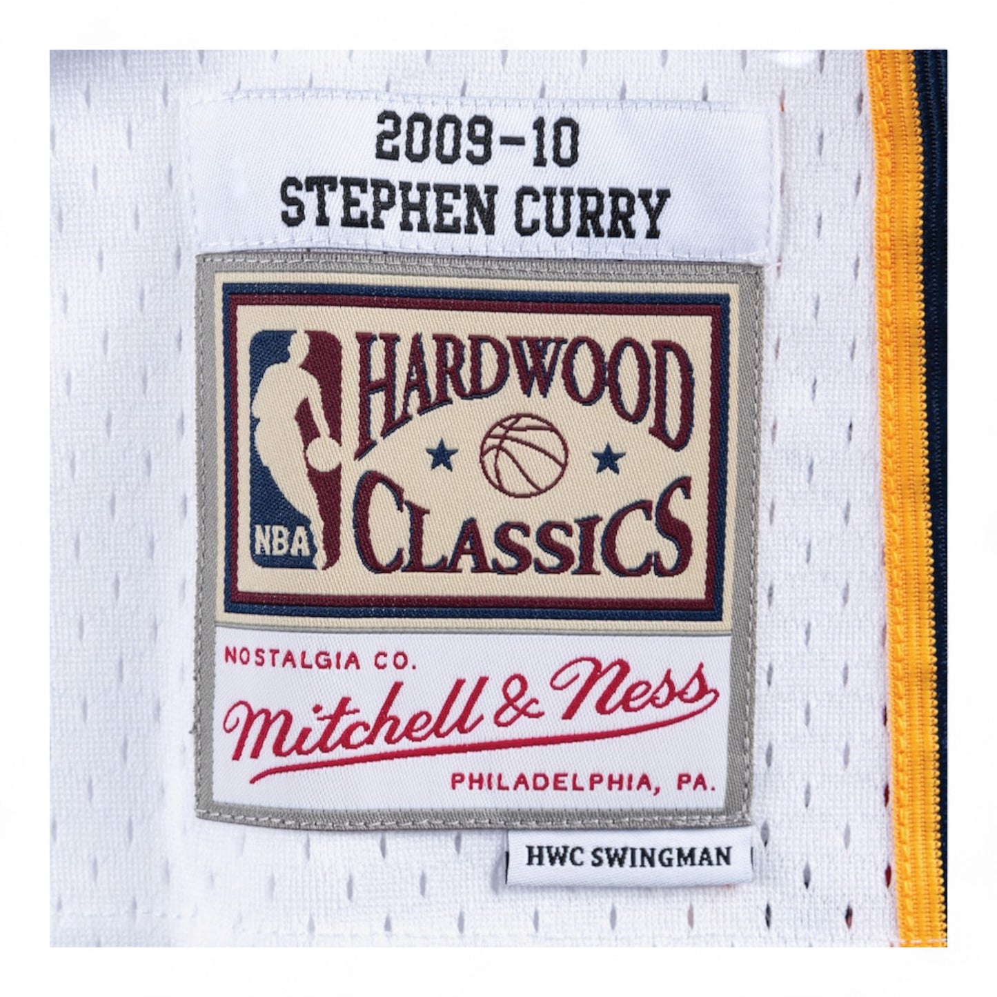 MITCHELL & NESS NBA SWINGMAN HOME JERSEY WARRIORS 09 STEPH CURRY