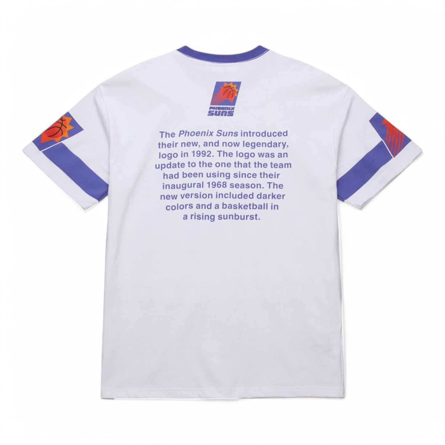 MITCHELL & NESS PHOENIX SUNS HARDWOOD CLASSICS TEAM ORIGINS T-SHIRT