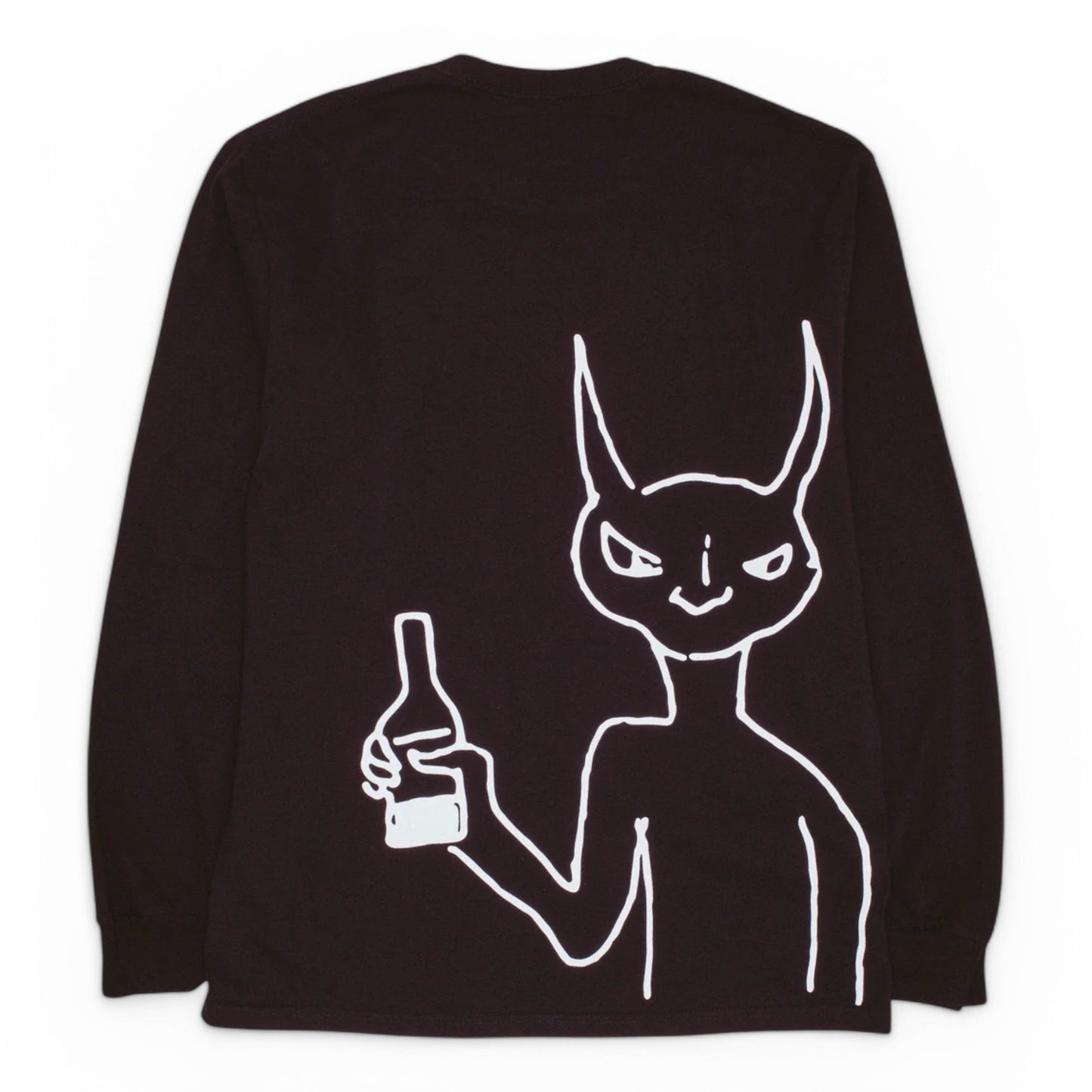 FUCKING AWESOME DRUNK ALIEN LONG SLEEVE TEE