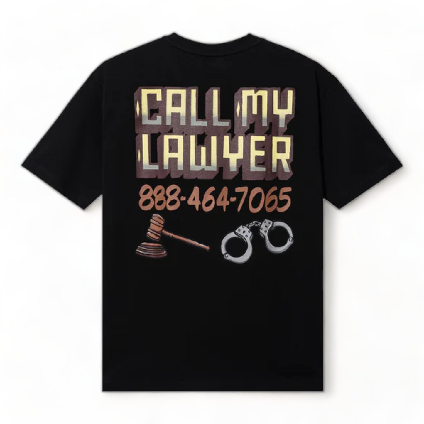 MARKET CALL MY LAWYER SIGN T-SHIRT