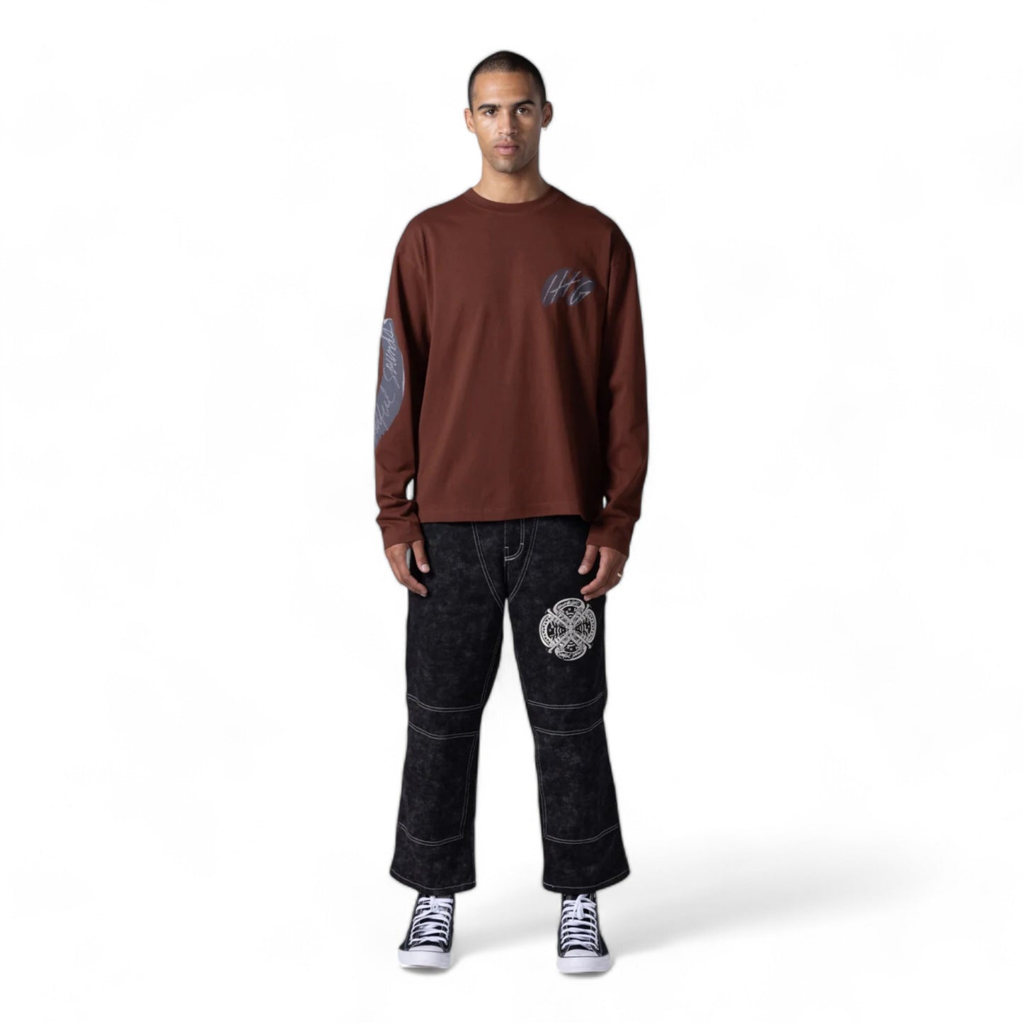 HONOR THE GIFT WASHED CARPENTER ANKLE PANT