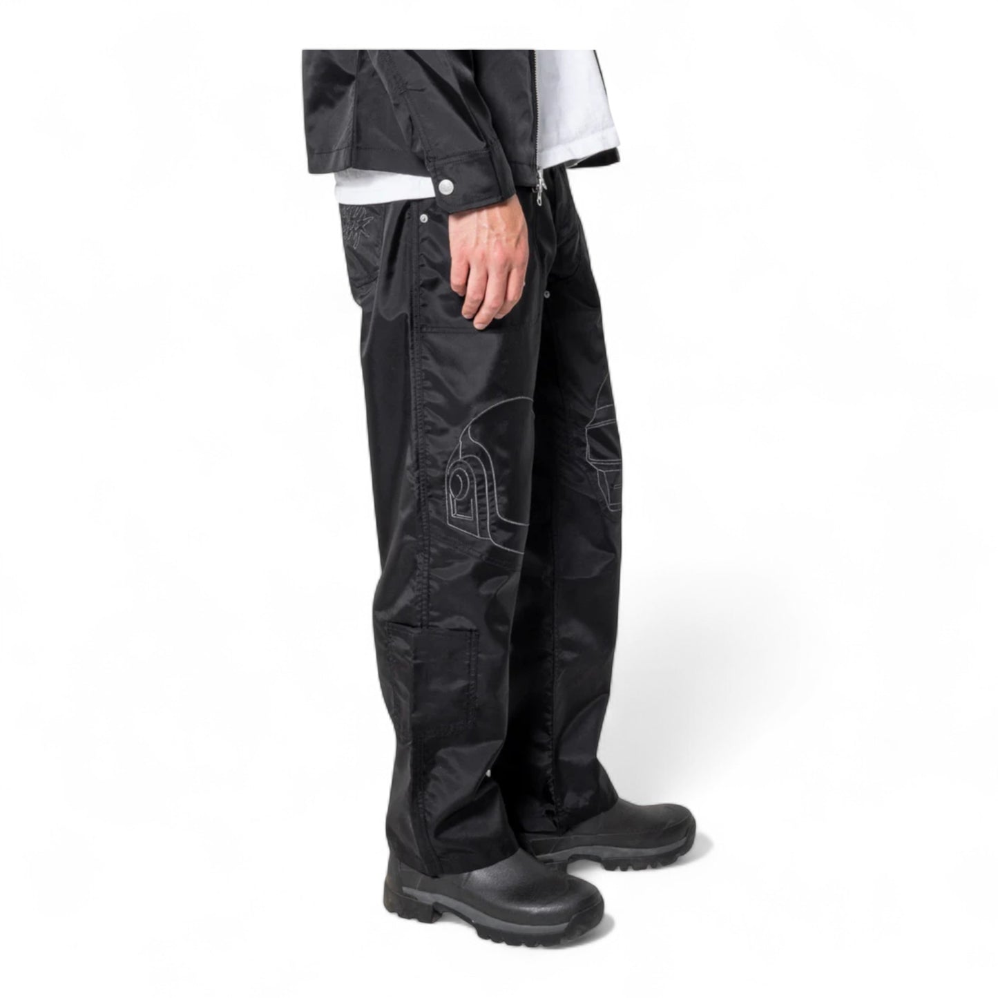 PLEASURES x DAFT PUNK HELMETS NYLON WORK PANTS