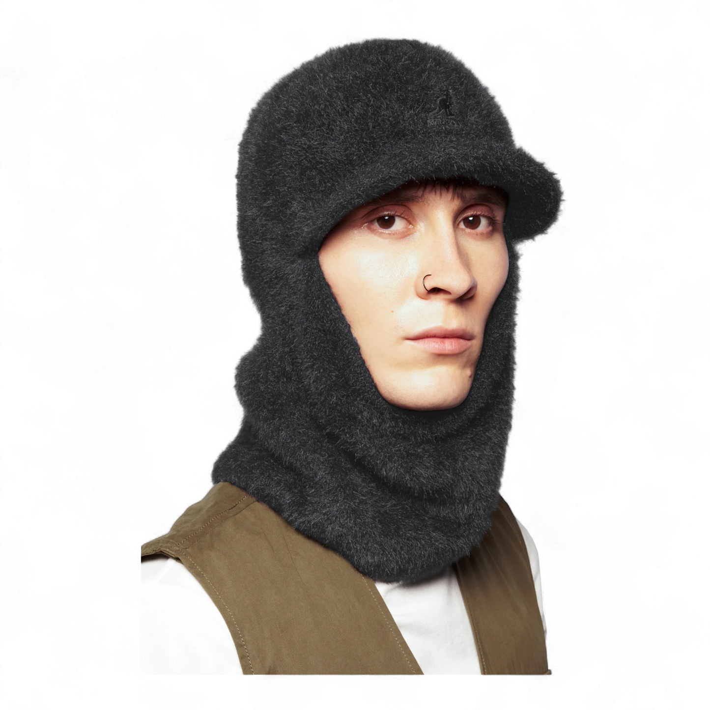 KANGOL FAUX FUR BALACLAVA
