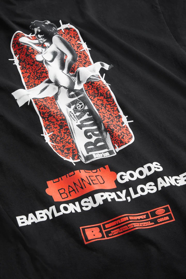 BABYLON BANNED GOODS T-SHIRT