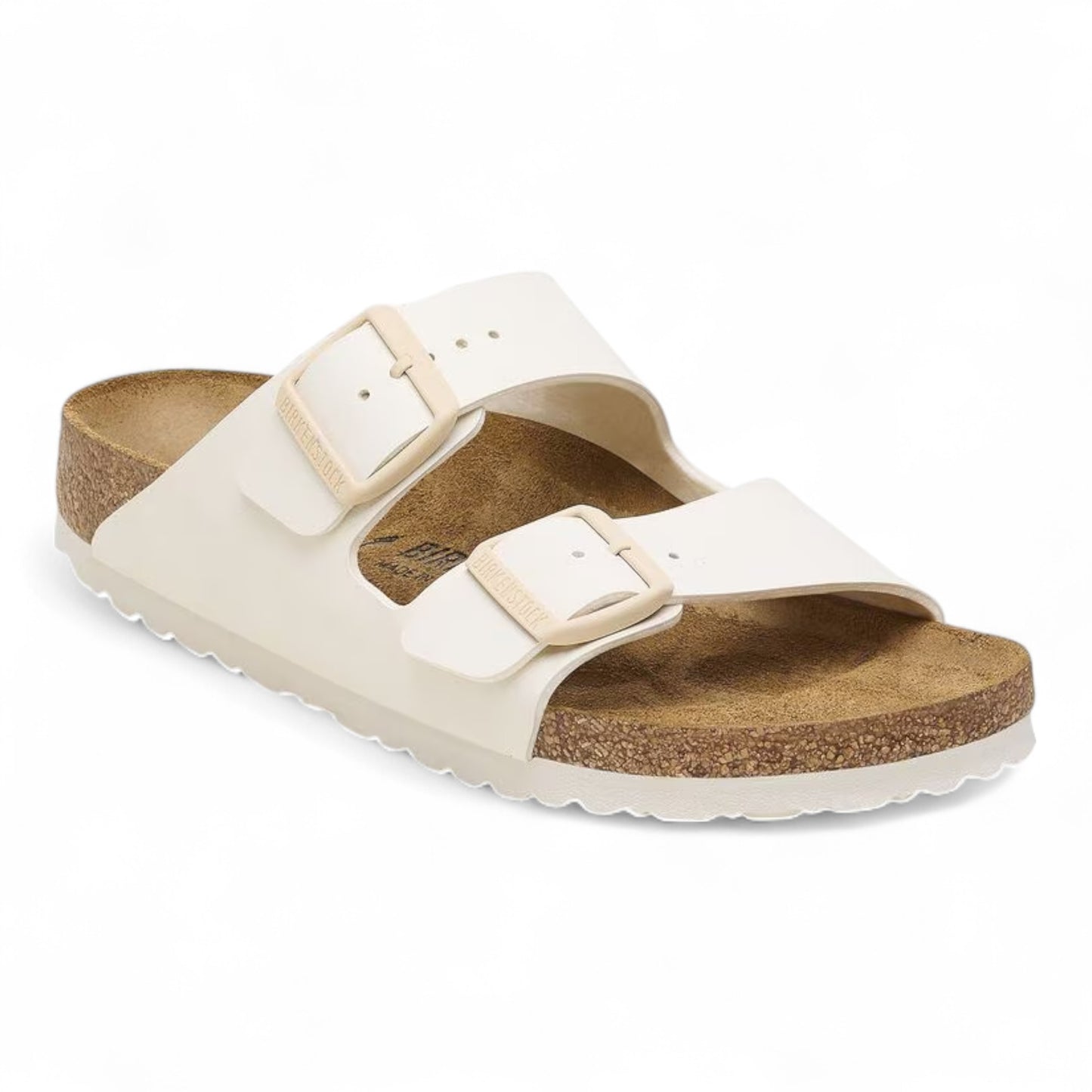 BIRKENSTOCK ARIZONA BIRKO-FLOR EGGSHELL