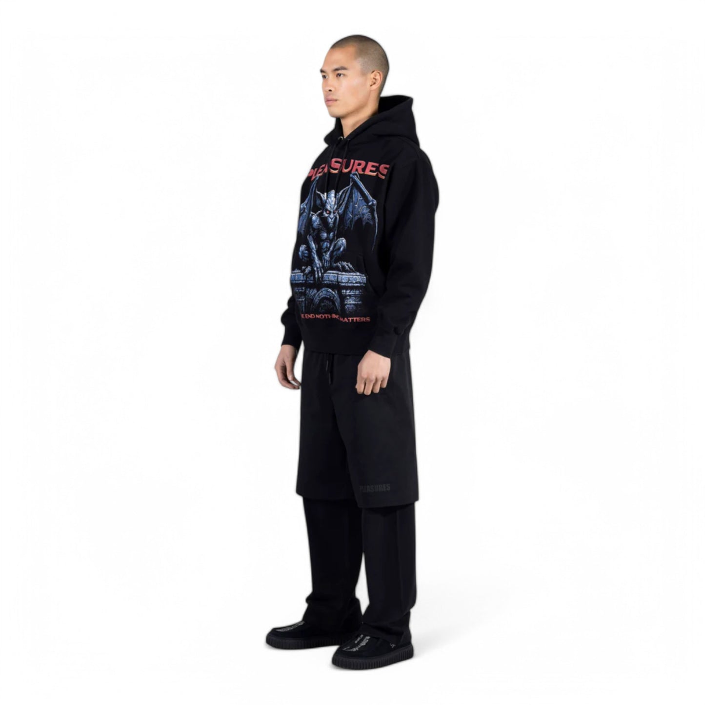 PLEASURES GARGOYLE HOODIE