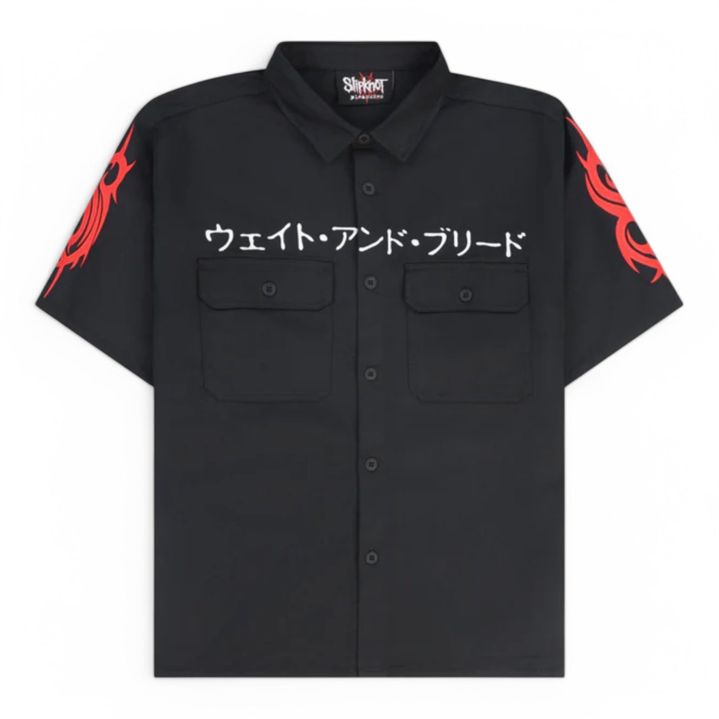 PLEASURES x SLIPKNOT BLEED WORK SHIRT
