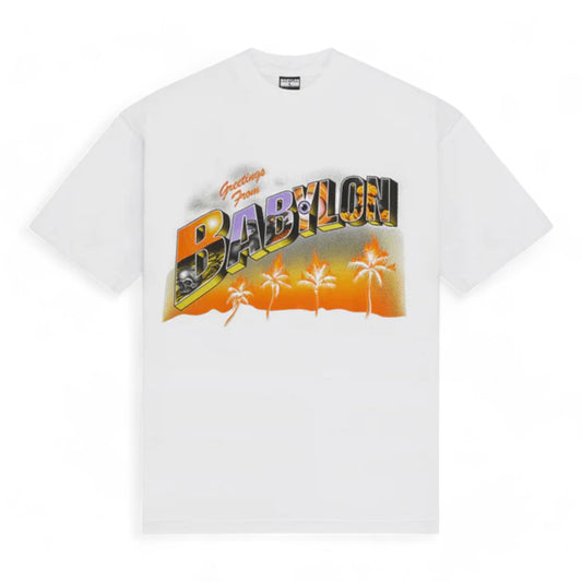BABYLON GREETINGS FROM BABYLON T-SHIRT