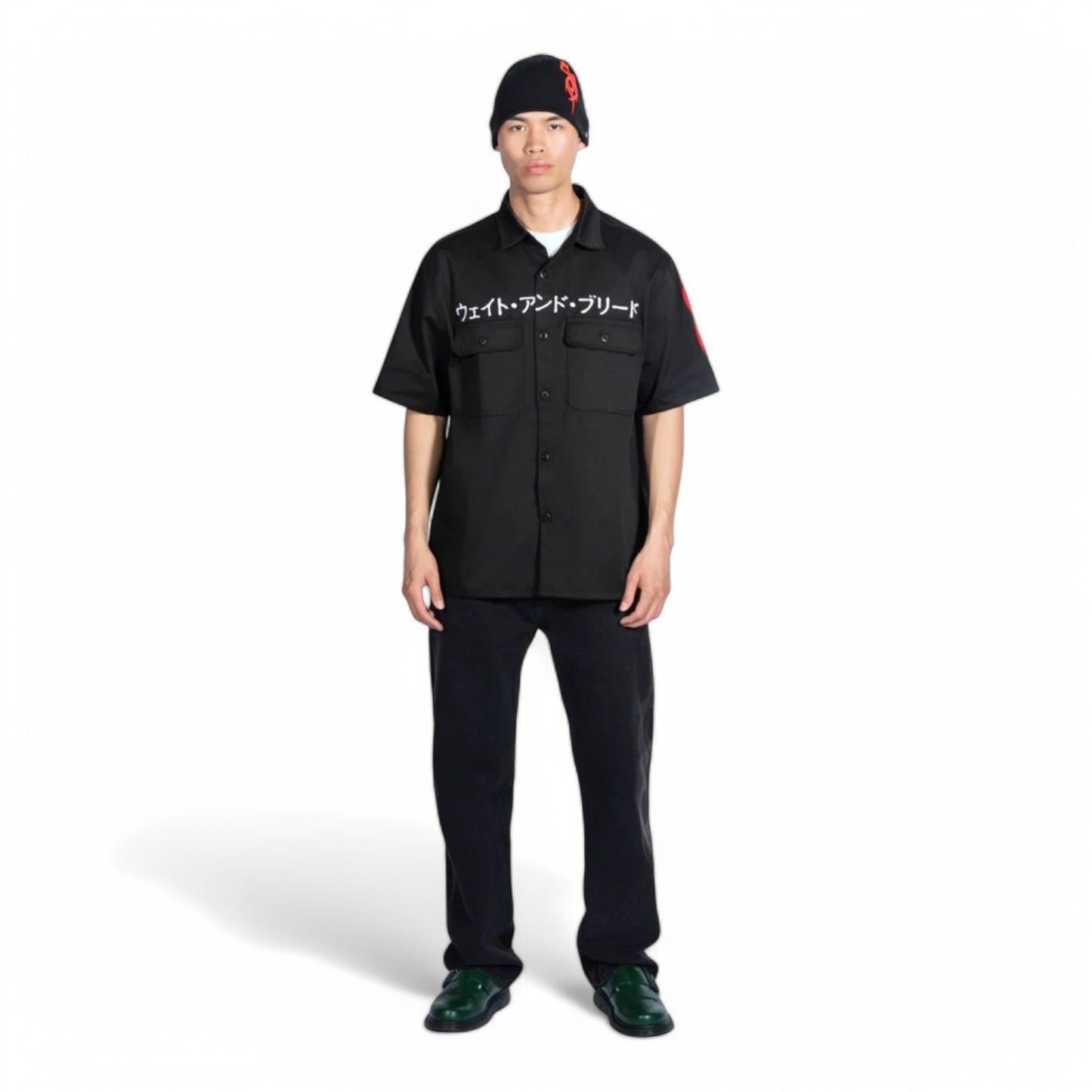 PLEASURES x SLIPKNOT BLEED WORK SHIRT