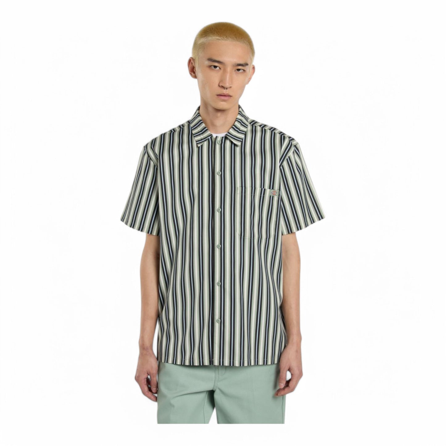 DICKIES MULTI STRIPE WORK SHIRT