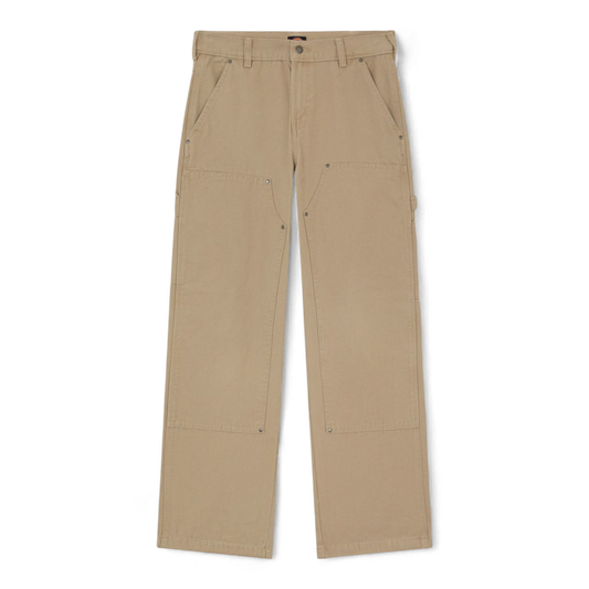 DICKIES DOUBLE KNEE CANVAS CARPENTER TROUSERS