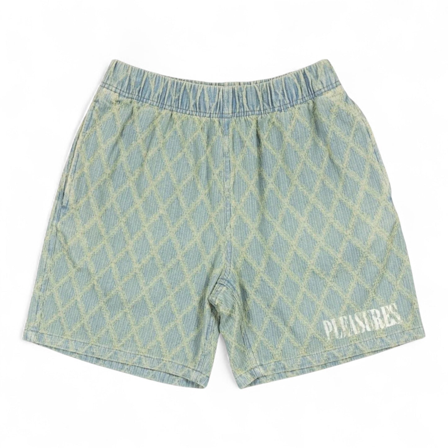 PLEASURES DIAMOND JACQUARD SHORTS