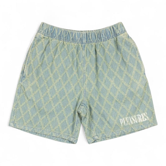 PLEASURES DIAMOND JACQUARD SHORTS