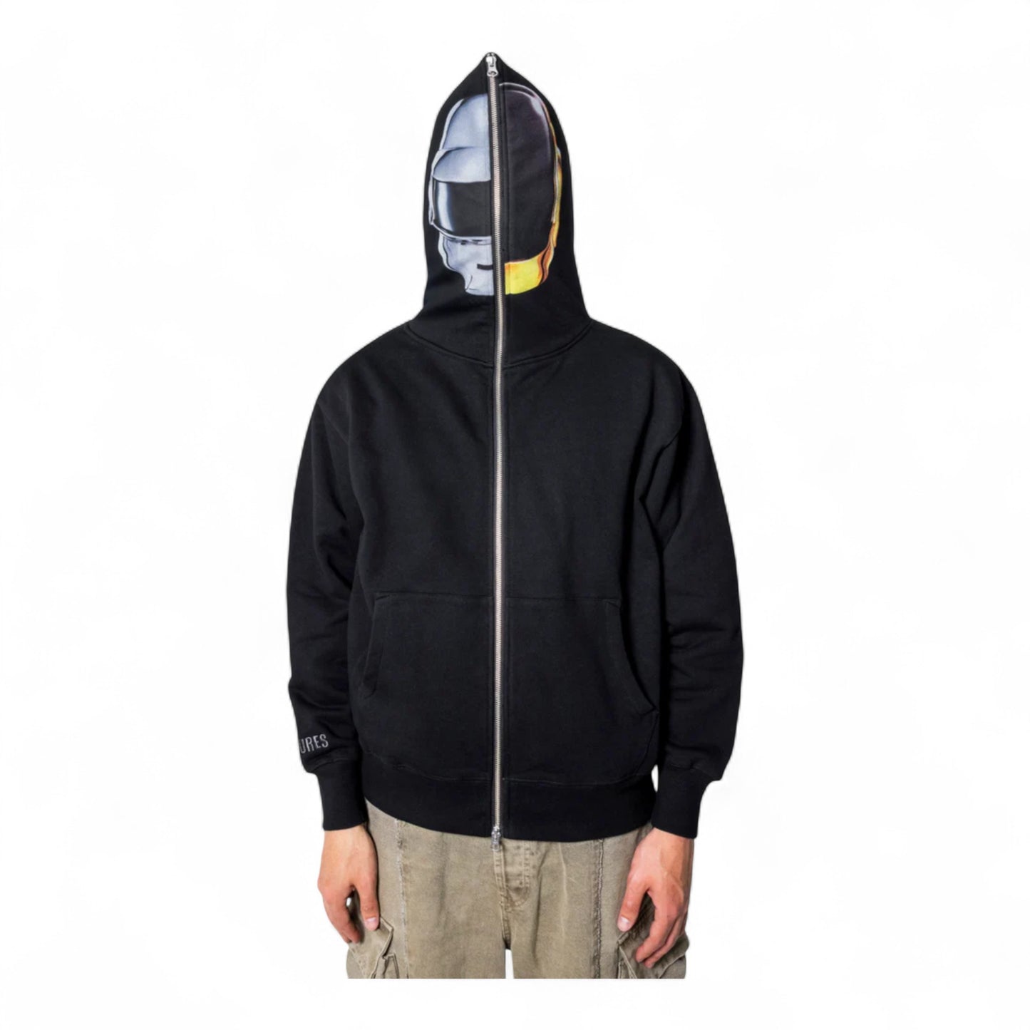 PLEASURES x DAFT PUNK RAM ZIP HOODIE