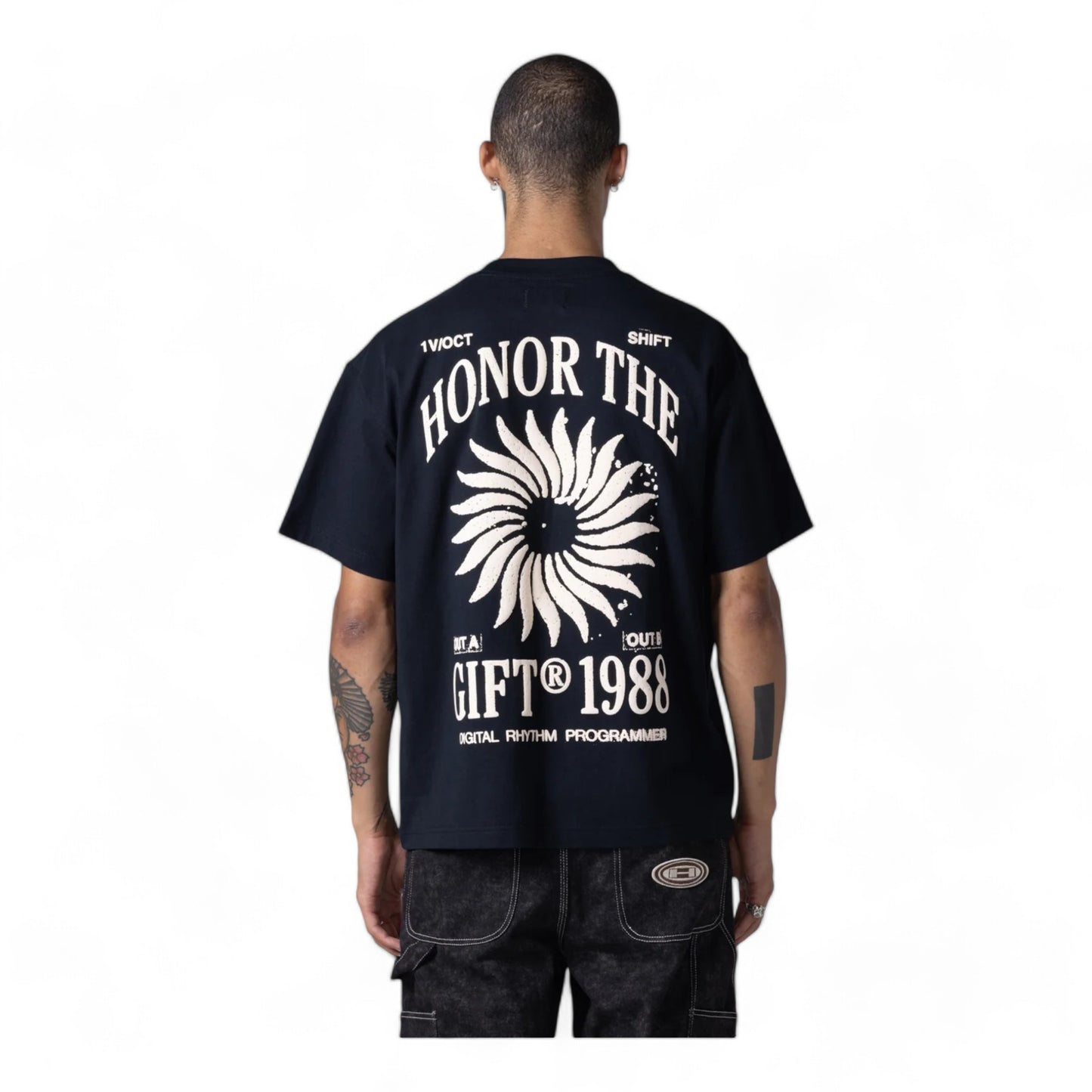 HONOR THE GIFT SUNRAY LOGO TEE
