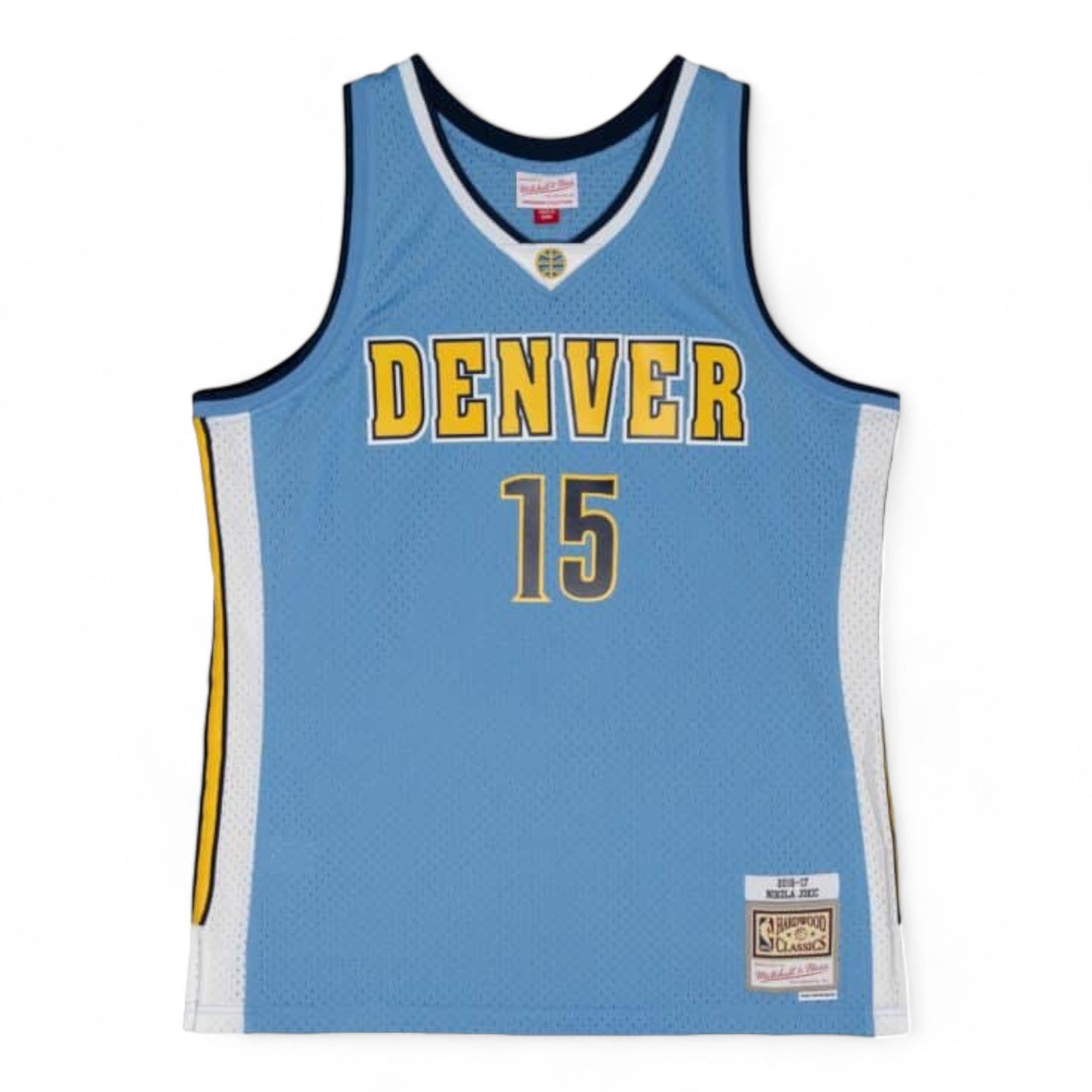 MITCHELL & NESS SWINGMAN JERSEY NIKOLA JOKIC DENVER NUGGETS ROAD 2016-17