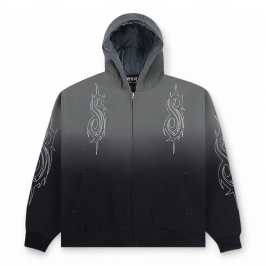 PLEASURES x SLIPKNOT STAR HOODED JACKET