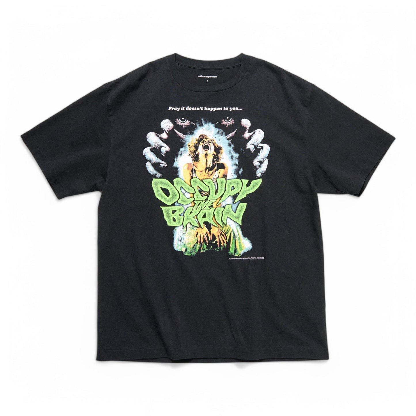 UNIFORM EXPERIMENT OCCUPY THE BRAIN TEE