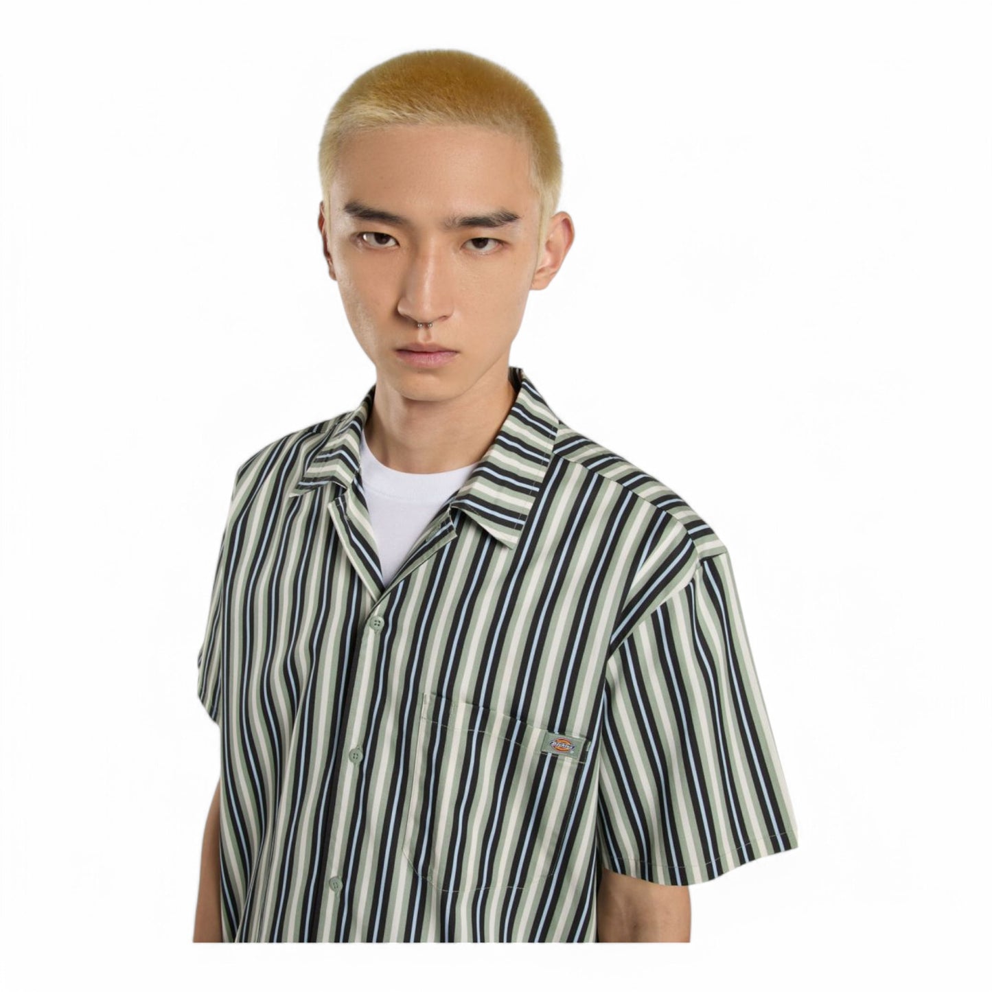DICKIES MULTI STRIPE WORK SHIRT