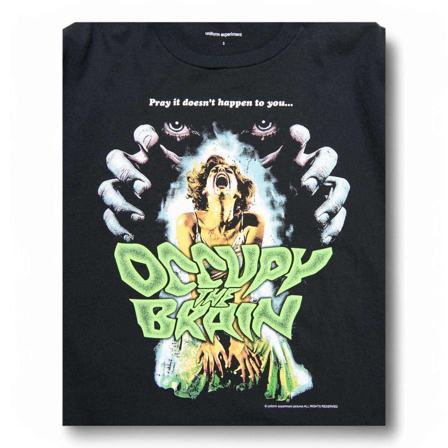 UNIFORM EXPERIMENT OCCUPY THE BRAIN TEE