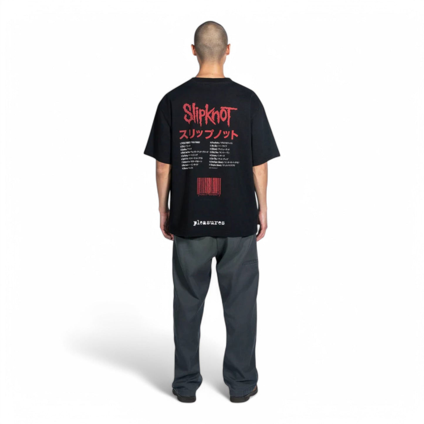 PLEASURES x SLIPKNOT SELF TITLED HEAVYWEIGHT SHIRT