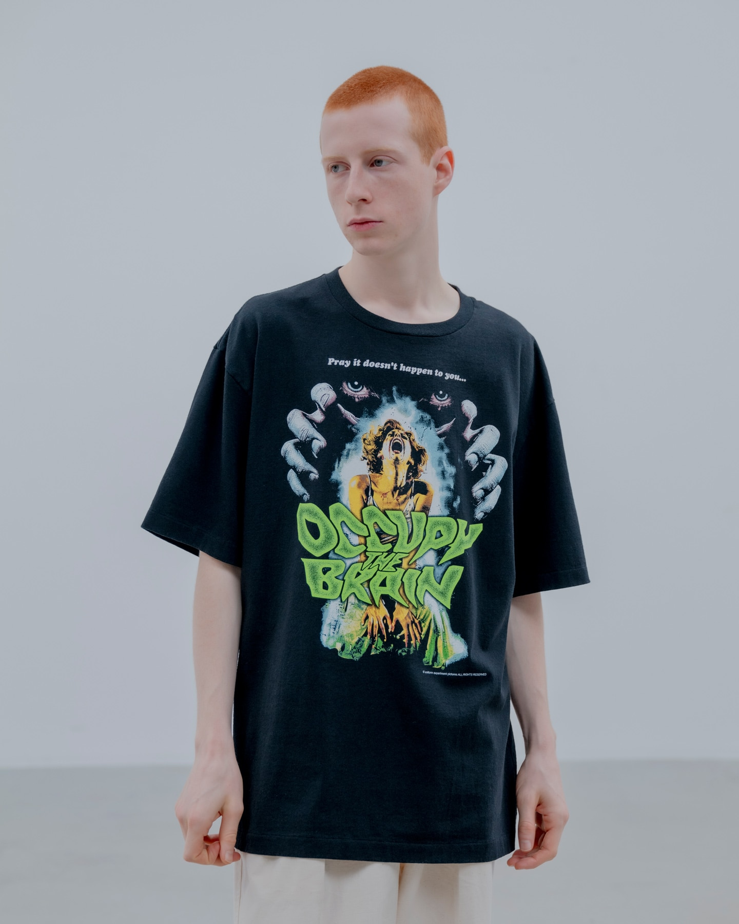 UNIFORM EXPERIMENT OCCUPY THE BRAIN TEE