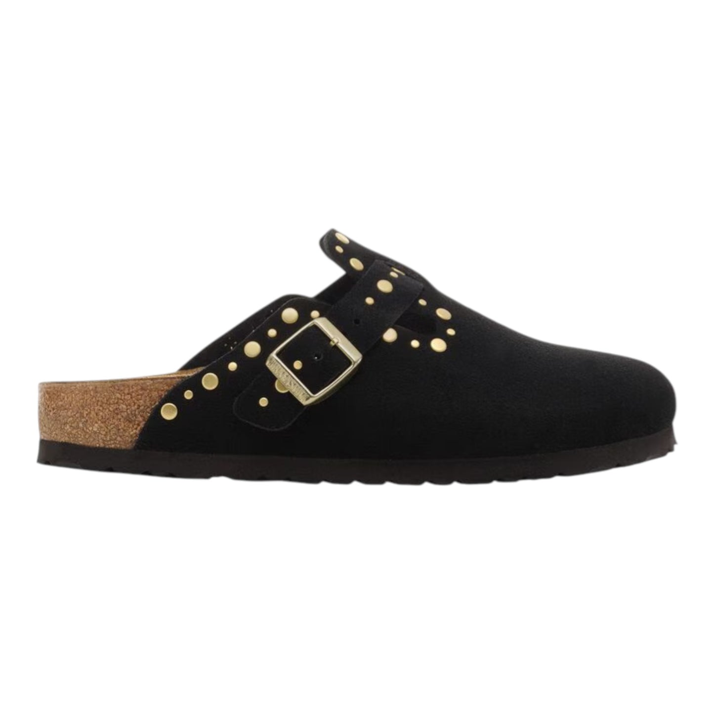 BIRKENSTOCK BOSTON RIVET BORDER BLACK
