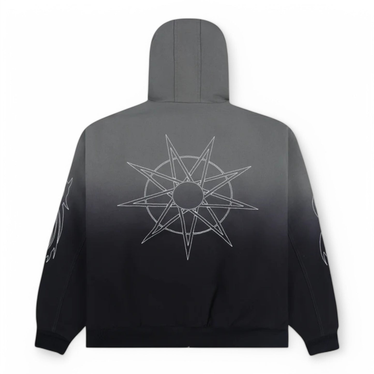PLEASURES x SLIPKNOT STAR HOODED JACKET