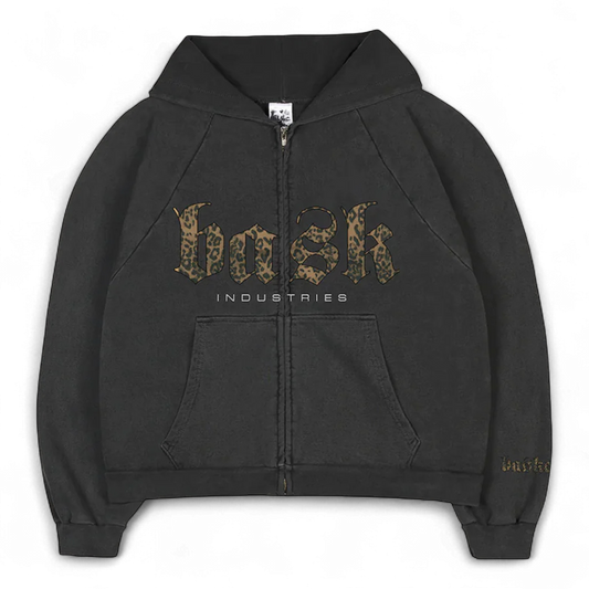 BASKETCASE GALLERY INDUSTRIES ZIP UP HOODIE