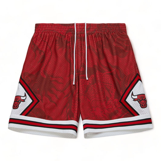 MITCHELL & NESS ASIAN HERITAGE SWINGMAN CHICAGO BULLS 1997 SHORTS