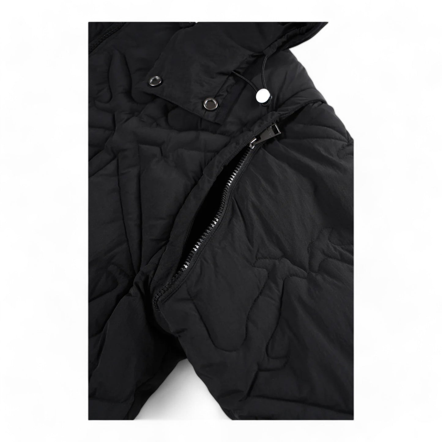 UNKNOWN DAGGER STITCH PADDED JACKET
