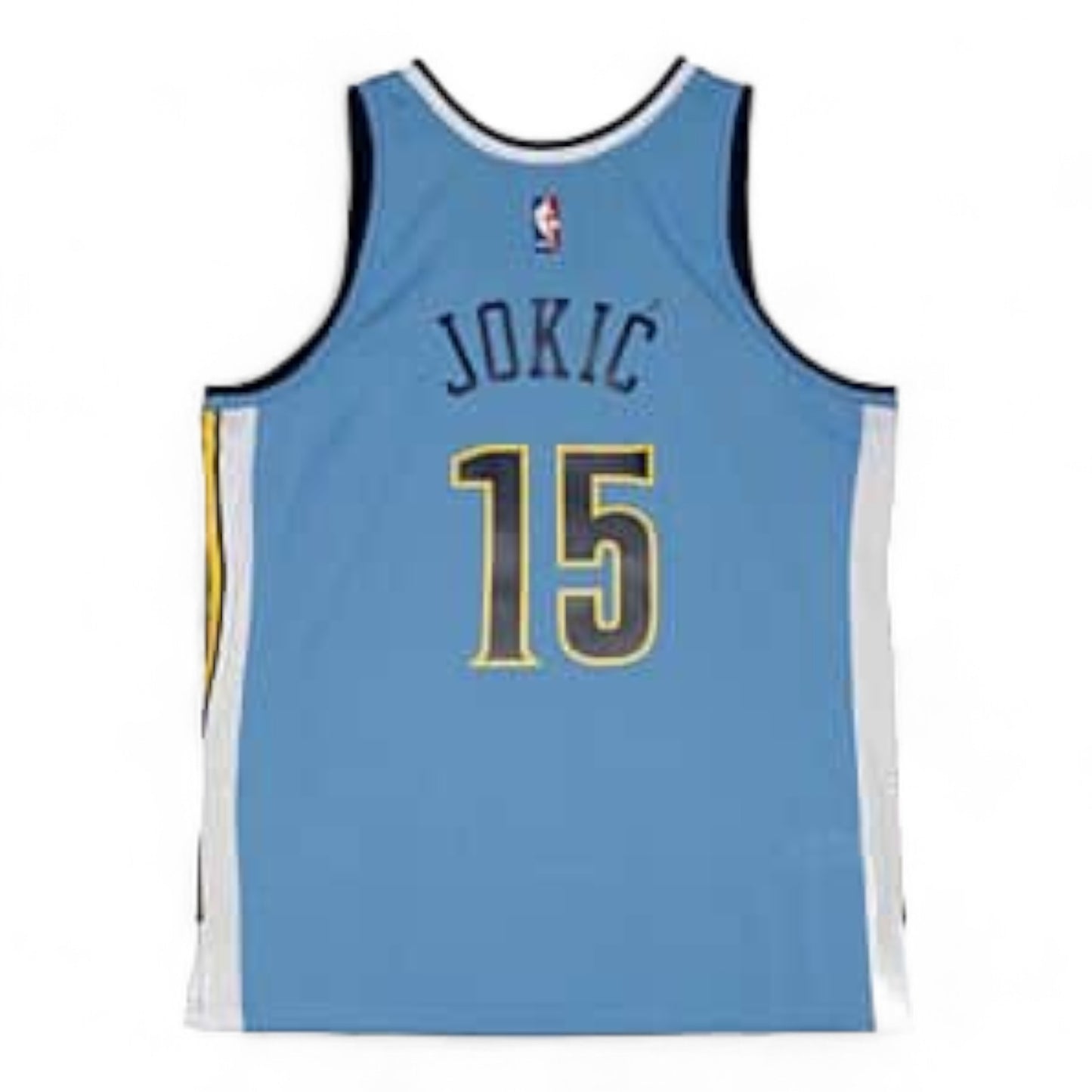 MITCHELL & NESS SWINGMAN JERSEY NIKOLA JOKIC DENVER NUGGETS ROAD 2016-17