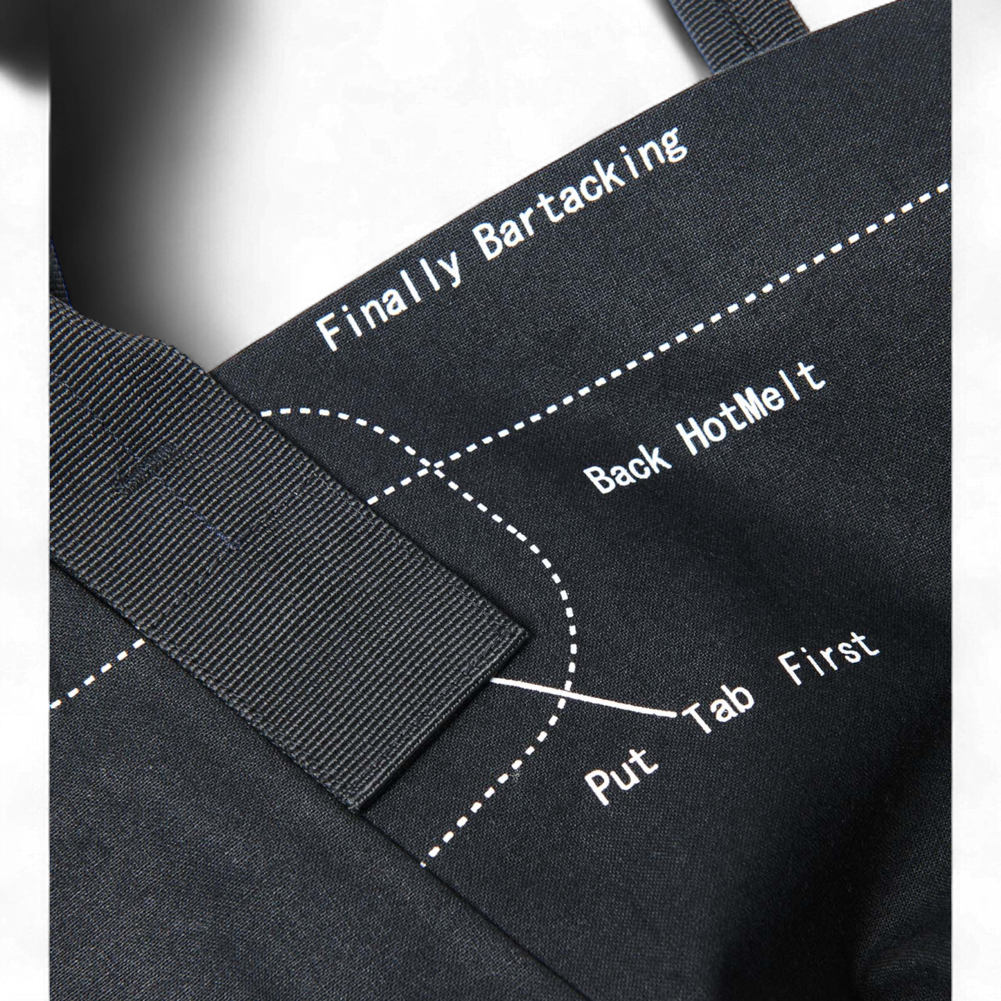 UNIFORM EXPERIMENT X FRAGMENT MAP-OUT TOTE BAG