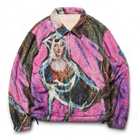 UNIFORM EXPERIMENT ASGER JORN: PAINTING FLEECE BLOUSON