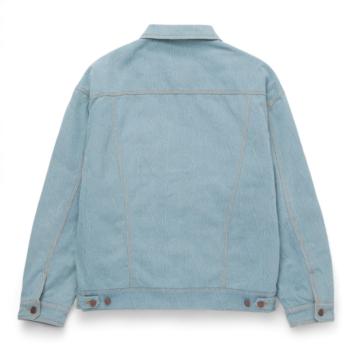 HONOR THE GIFT FREQUENCY DENIM JACKET LIGHT INDIGO