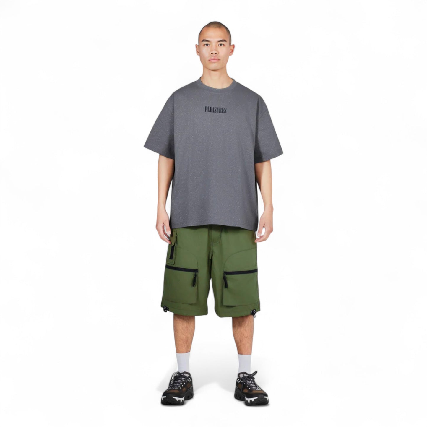 PLEASURES ONYX GLITTER SHIRT