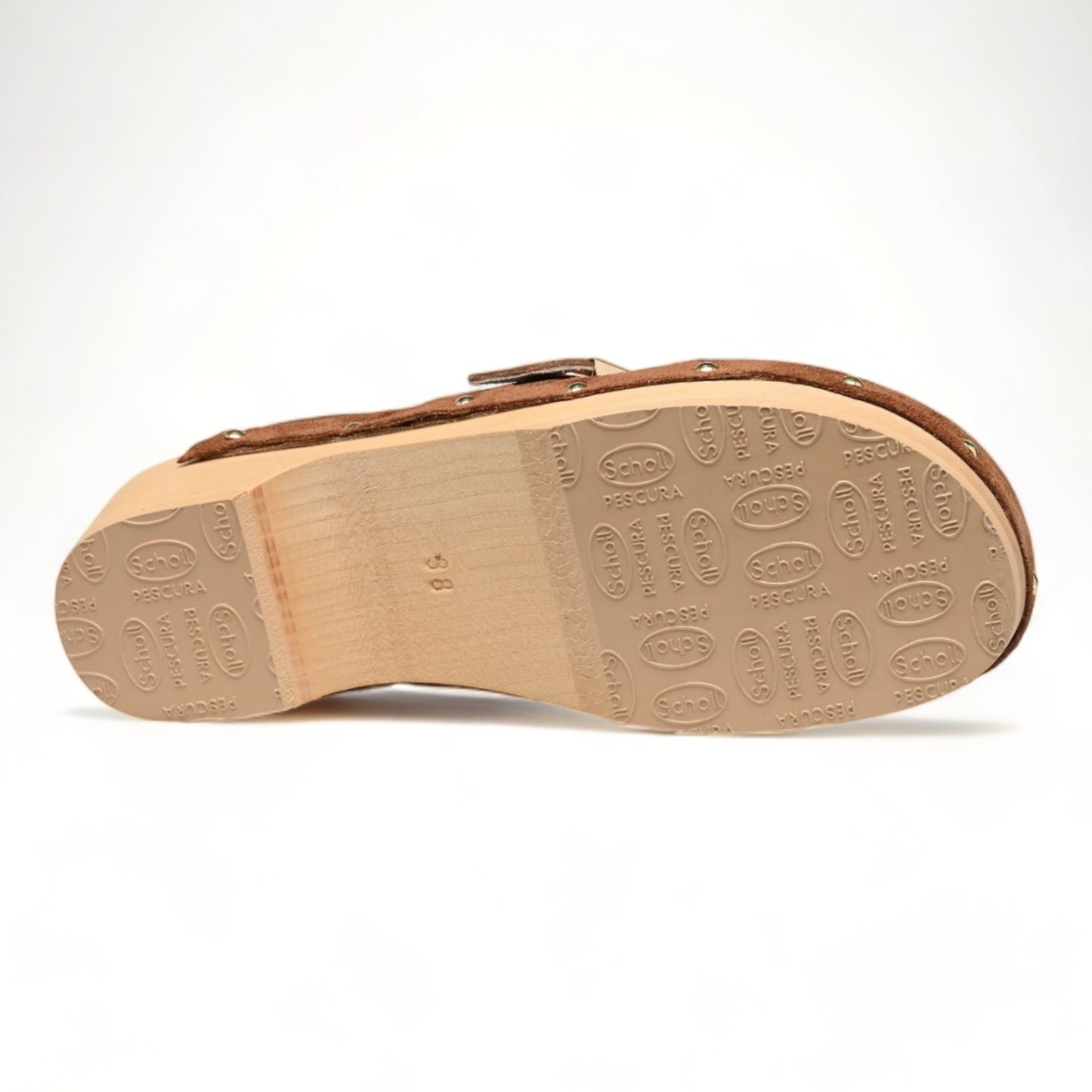 SCHOLL CLOGS COGNAC PESCURA CLOG 50