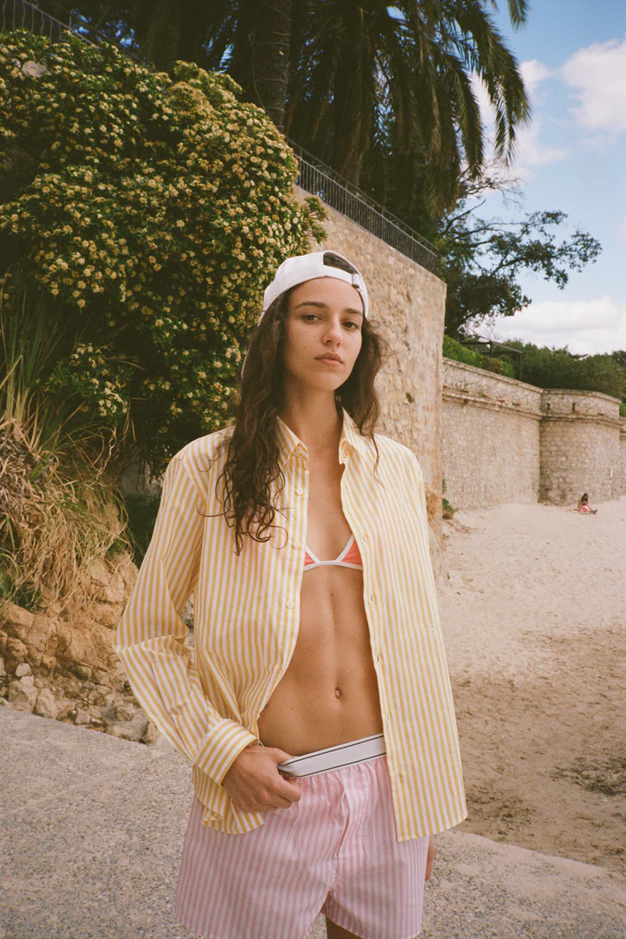 SPORTY & RICH BUTTON DOWN SHIRT