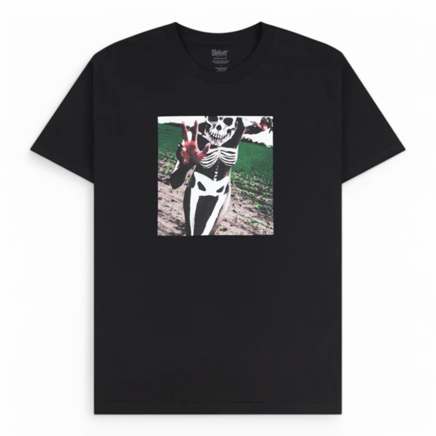 PLEASURES x SLIPKNOT SKELETON T-SHIRT