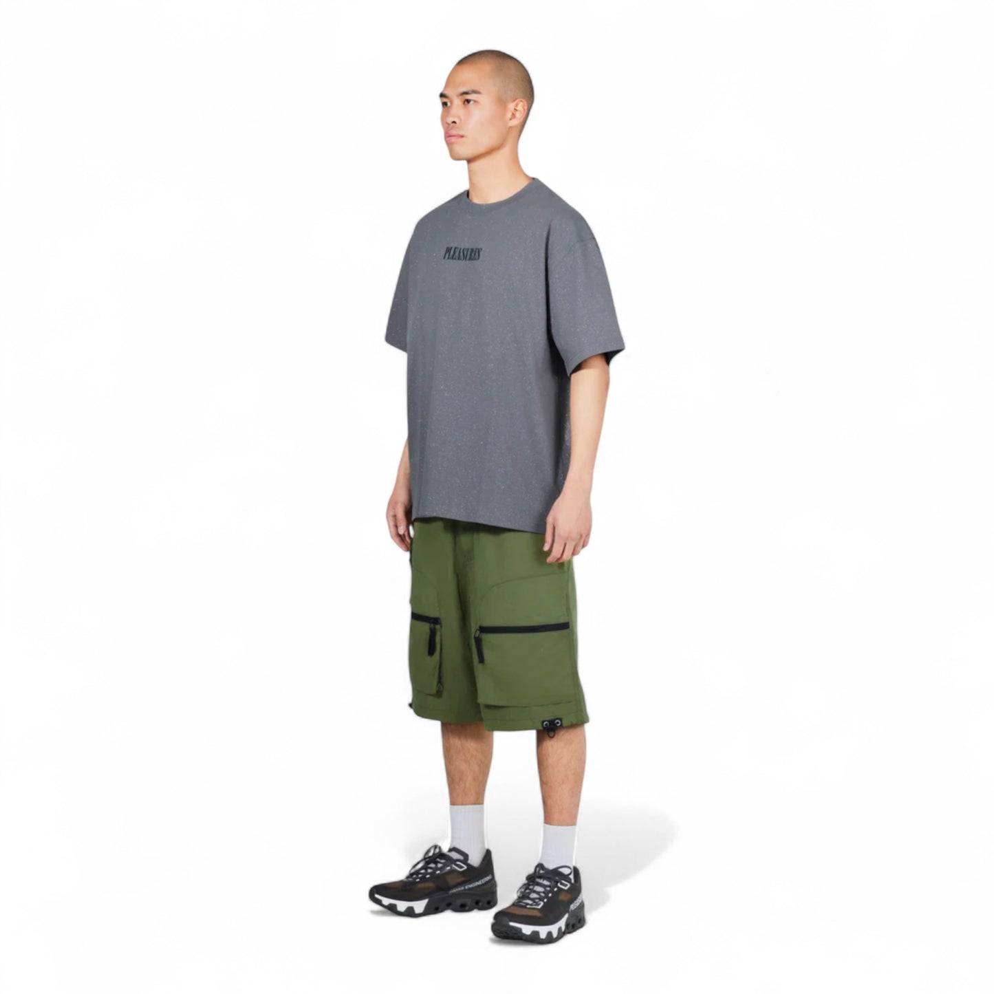 PLEASURES ONYX GLITTER SHIRT