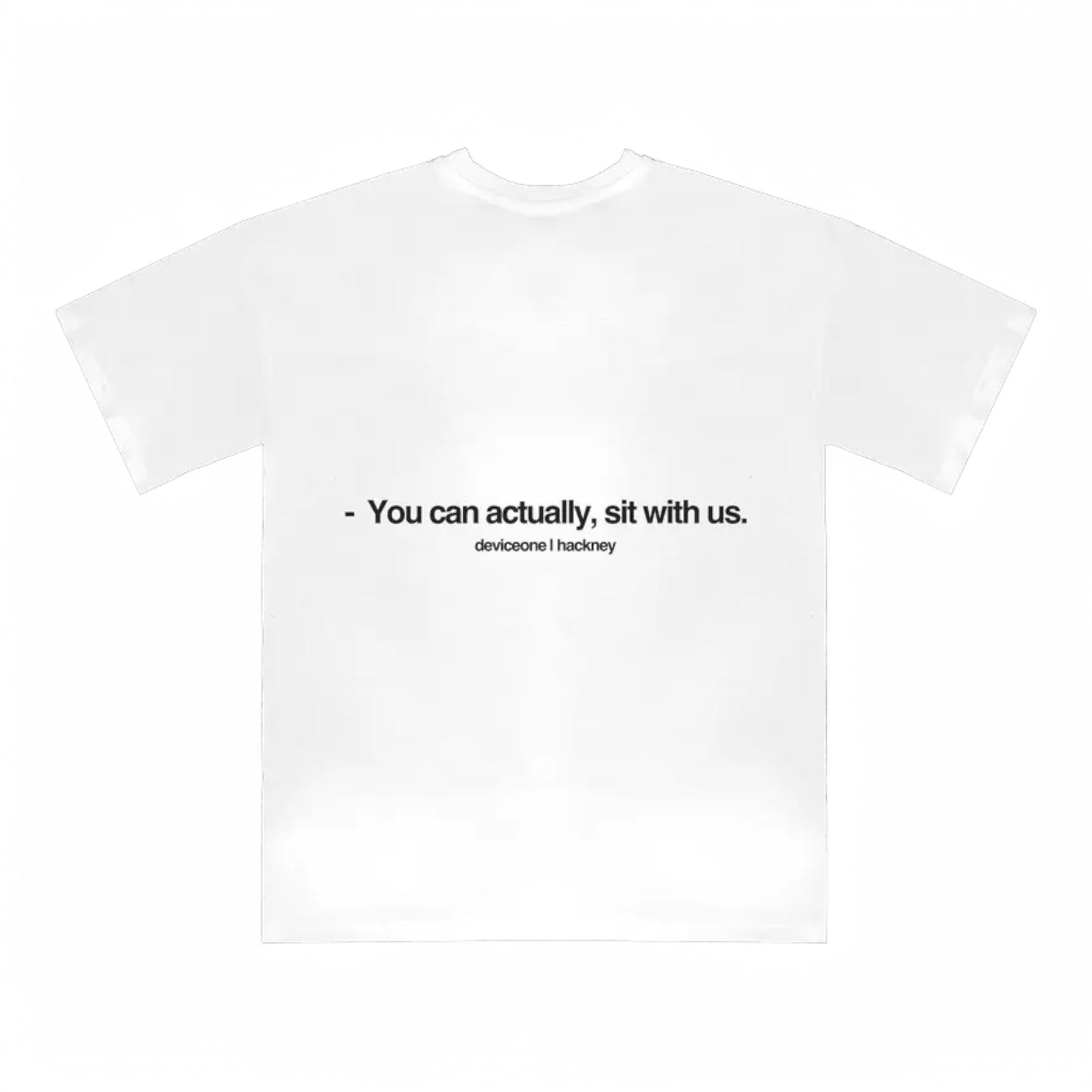 HACKNEY X DEVICEONE ''WITH US'' T-SHIRT