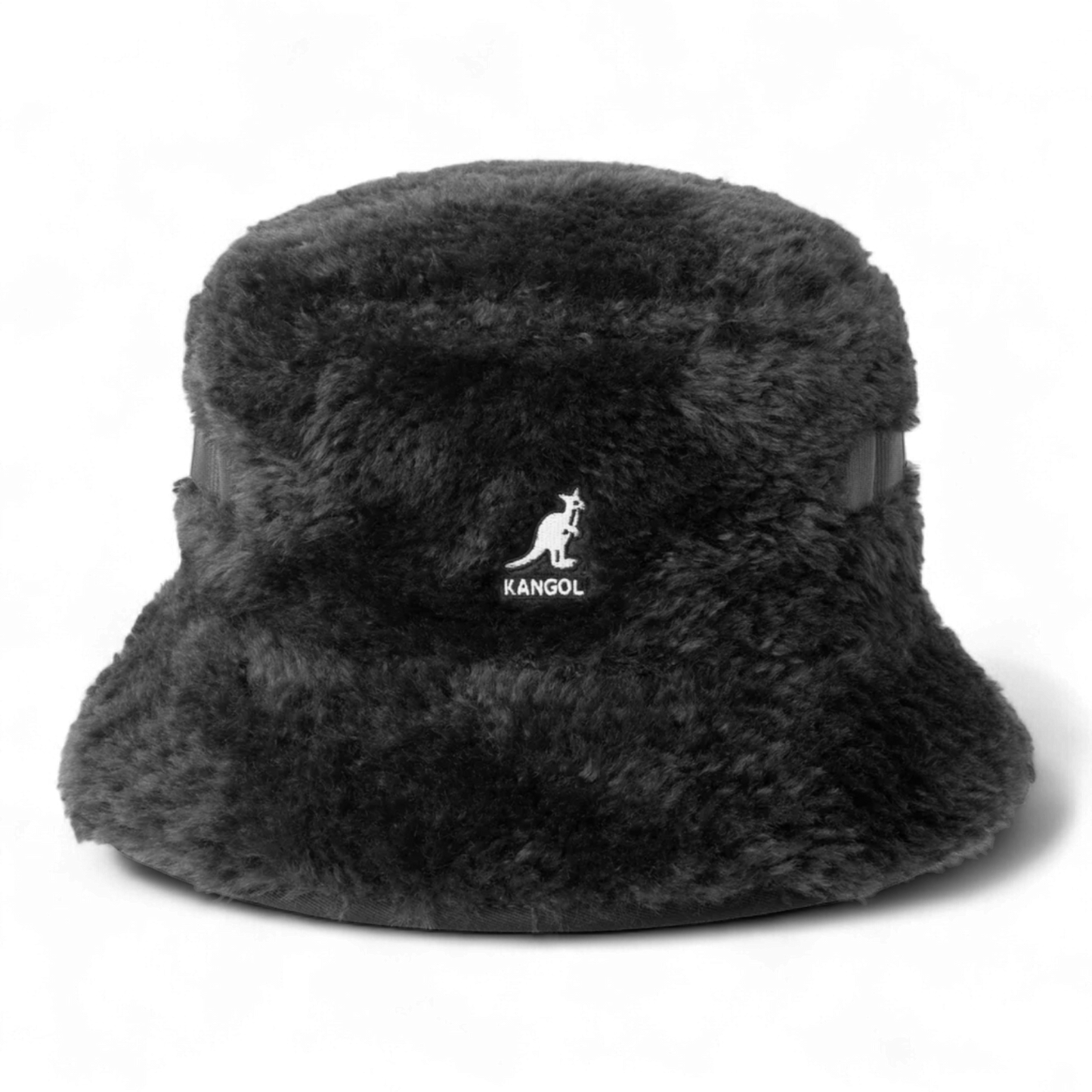 KANGOL FAUX SHEARLING UTILITY BUCKET